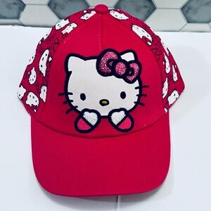 Hot Pink Hello Kitty Girls Cap